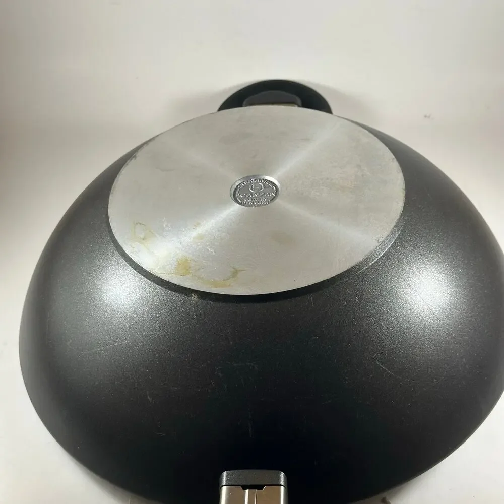 Scanpan‎ es-5 12” NonStick Wok Stratanium Made In Denmark